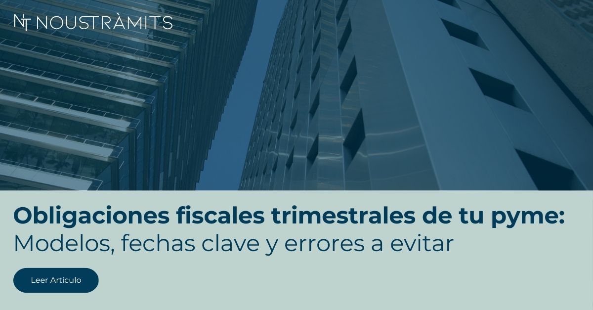 ¿Qué impuestos debe presentar una pyme cada trimestre en España?